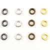 200Pcs 6mm Metal Eyelet with Tool 4 Color Eyelet Grommets Tarpaulin Eyelet with Grommet Setting Tool for Leather Craft
