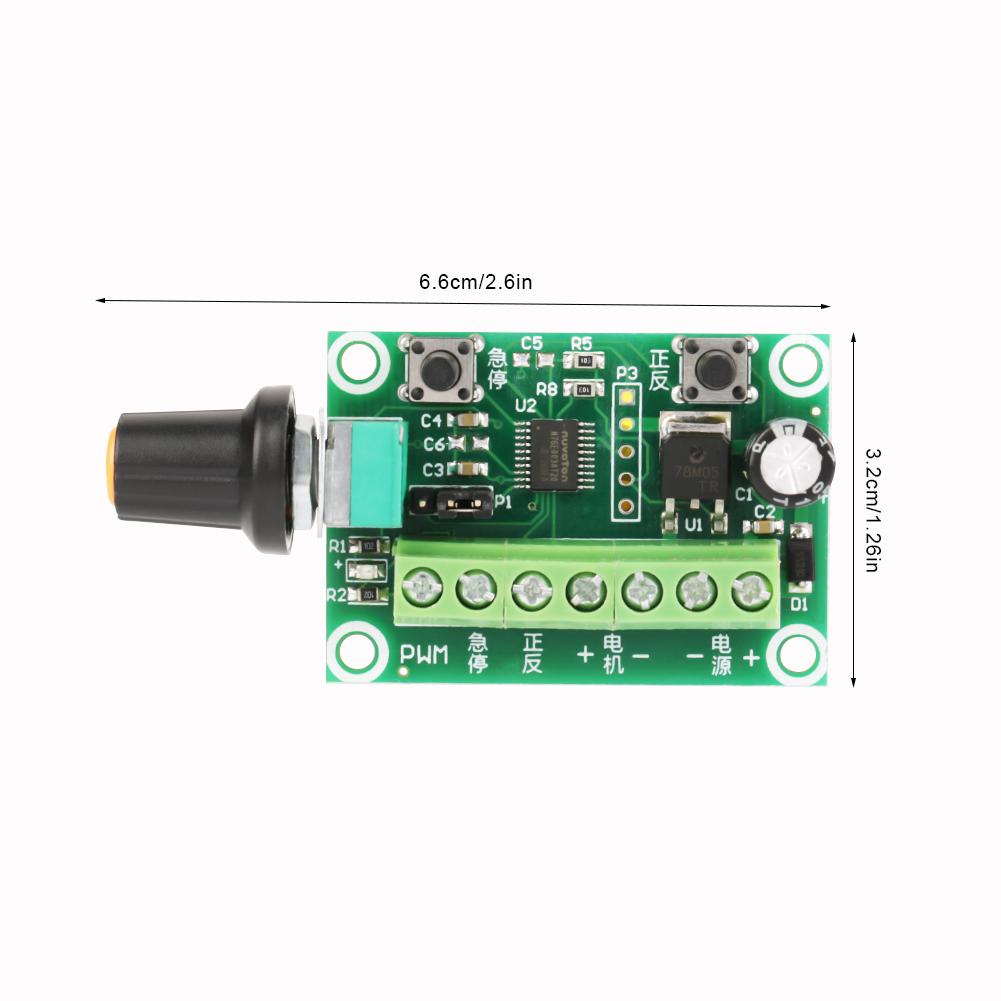 630V DC Bezkartáčový Motor Šířka Pulzu PWM Regulátor Otáček Spínač