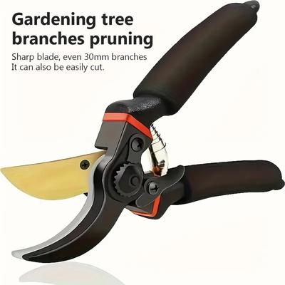 Gartenschere, Pflanzenbeschnitt, Gartenbau, Handschere, Strauchschere, Gartenschere, Obstgarten-Astschere, professionelles Schnittwerkzeug