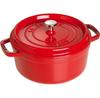 Cocotte Zwilling Staub, Round, 18 Cm, Cherry Red, 1.7 L (40509-814-0)