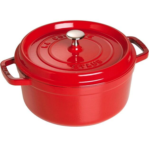 

Кокотница Zwilling Staub, круглая, 18 см, вишнево-красная, 1.7 л (40509-814-0)
