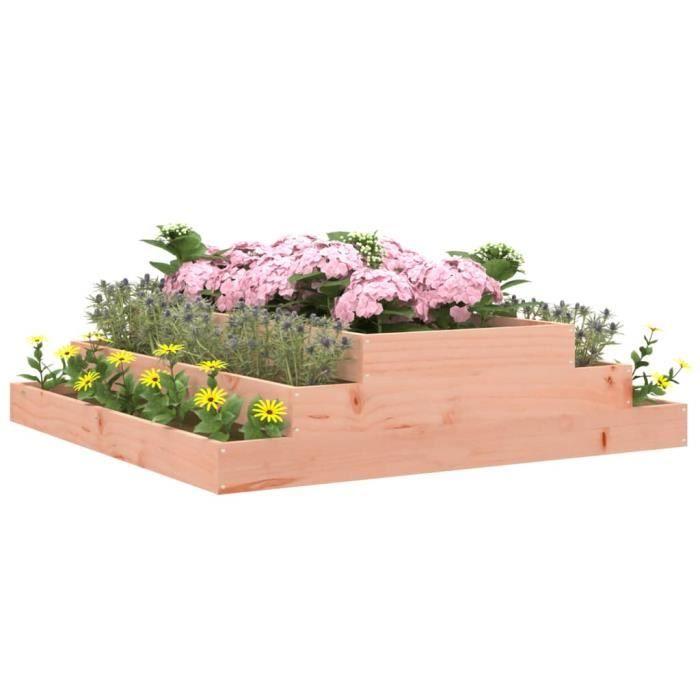 VidaXL Jardinière 110x110x27 cm Bois de douglas massif 823904