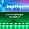 30pcs 3535/2835 LED Strip Connectors 8mm/10mm 4 Pin Connectors L Shape Connectors  LED Strip Lights