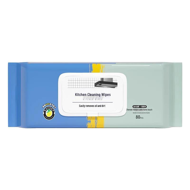 Extra Large Thick Kitchen Degreasing Wipes for Oil & Stain Removal