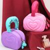 2024 New Creative Travel Toiletry Bag Portable Storage Bag with Contrasting Letters Large Capacity Love Niche Cosmetic Bag