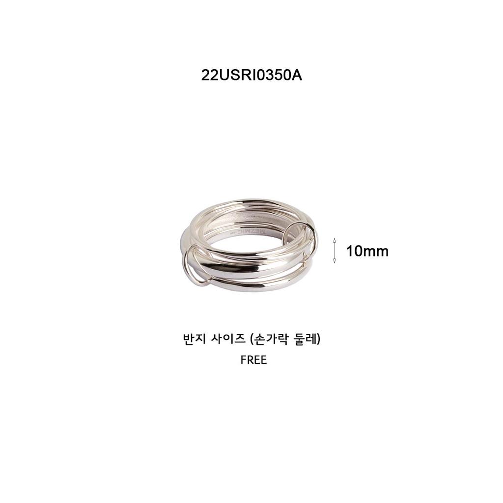 Mezmic 4 Stacking Ring_Silver
