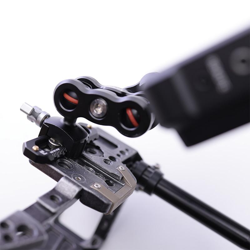 Mini NATO Rail Camera Anti-Off Quick Release NATO Rail Thickness 6mm Length 46 70mm for FX3/FX30 Camera NATO Handle Camera Cage