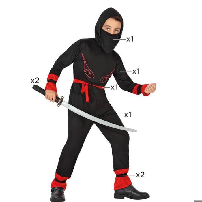 Déguisement enfant - ATOSA - 5/6 ans - Rouge - Extérieur