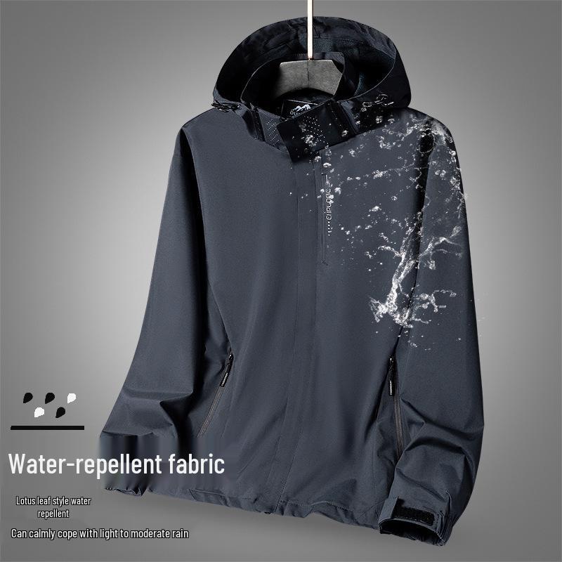 Men's and Women's Waterproof Climbing Jacket - Spring/Autumn Outdoor Wear