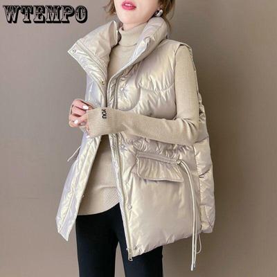 Vest Women's Winter Fashion Wear Vest Waistcoat Women's Autumn and Winter Cotton Vest