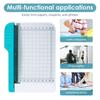 Portable Paper Cutter Stack Paper Trimmer 8 Sheets Capacity Accurate A4 Multi-Paper R4 Corner Rounder Kraft Paper Cutting Board
