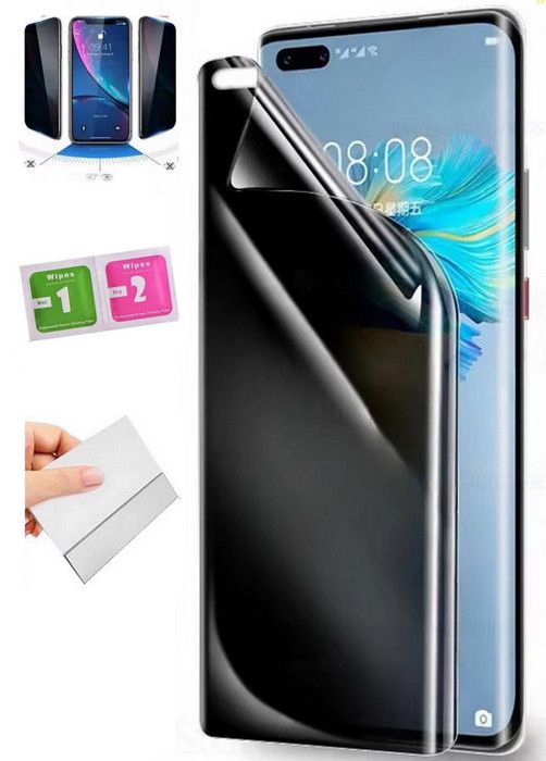 Film protecteur d'écran - Oppo - A52 - Hydrogel - Anti-espion - Résistant aux rayures