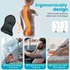 1Pcs Comfort Lumbar Support Pillow - Memory Foam Back Pillow - Back Pain Relief - Detachable & Washable - Ergonomic Lumbar