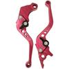 Red CNC 6 Position Shorty Brake Clutch Lever for Suzuki Hayabusa GSXR1300 1999 2000 2001 2002 2003 2004 2005 2006 2007