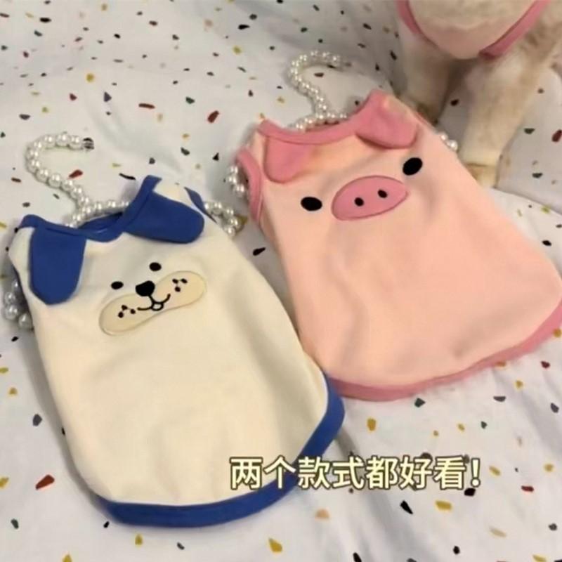 Cat Anti-shedding Dog Clothes Bichon Pet Vest Thin Summer Day Teddy Pomeranian Small Dog Summer