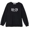 2025 New Plus Size Women's Pure Cotton Hoodie - Loose, Round Neck Korean Style for Spring & Autumn