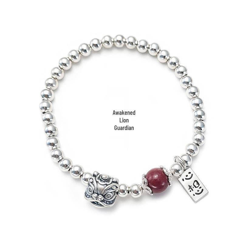 

Lion Dance Wish Bracelet: Sterling Silver 925 for Good Luck – Perfect Gift for Bestie 925 Sterling Silver
