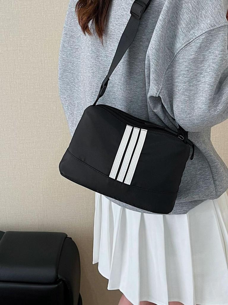 2025 Multi-Layer Lightweight Nylon Crossbody Bag - Versatile Fashion Shoulder Bag