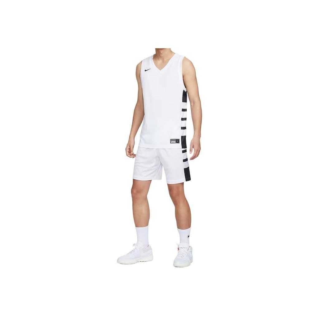Nike Dri-Fit Elite Power Komfortable Casual Enkle Allsidige Sportsshorts Herre Shorts Hvit Lag-Svart IM9812-102