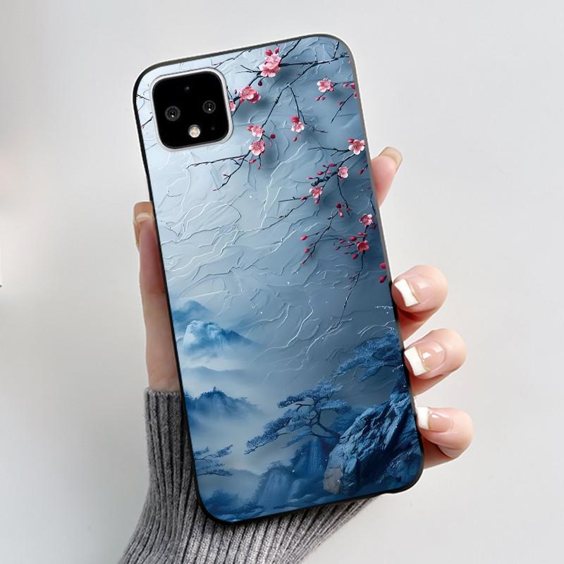 Cute Case For Google Pixel 4/Pixel 4XL Fundas Shell For Pixel 4A 5G 4G/Pixel 5 XL Protective Cover Soft Silicone Cartoon Casing