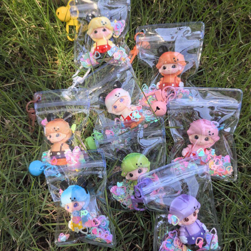 Keychain Pocket Pendant Cute Blind Box Bell Schoolbag Car Pendant