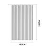 3D Splicing Peva Shower Curtain, Waterproof Bathroom Curtain Bathroom Curtain Without Punching Holes Thickened With Hook