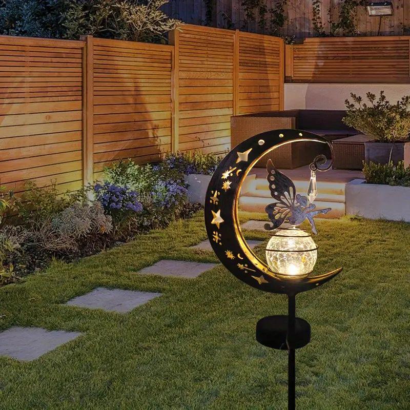 

Outdoor Waterproof Solar Moon Fairy Garden Light 82*15