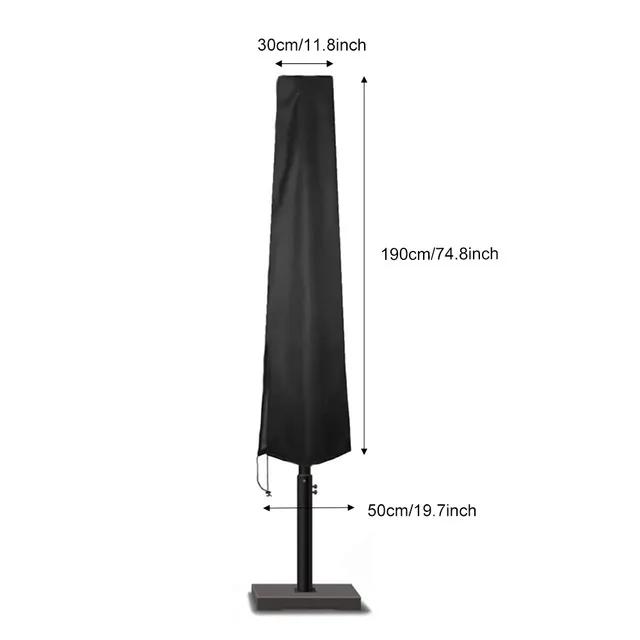 

Elastic Umbrella Cover 6 Sizes, Waterproof Sun & Rain Protection for Outdoor Parasols