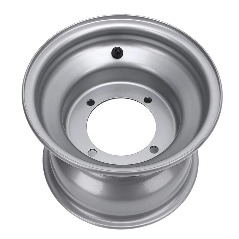 8Inch 4 Holes Wheels Vacuum Rims For 125cc ATV Quad Go Kart Off-Road Compatible With 18x9.50-8 Tires Motorcycle Parts