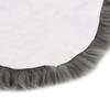 VidaXL Tapis en peau de mouton 60 x 90 cm Gris clair