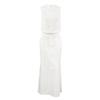 European and American Women Skirt set Sleeveless Top White 2-Piece Set Summer Fashion Long dress 2025 New Casual