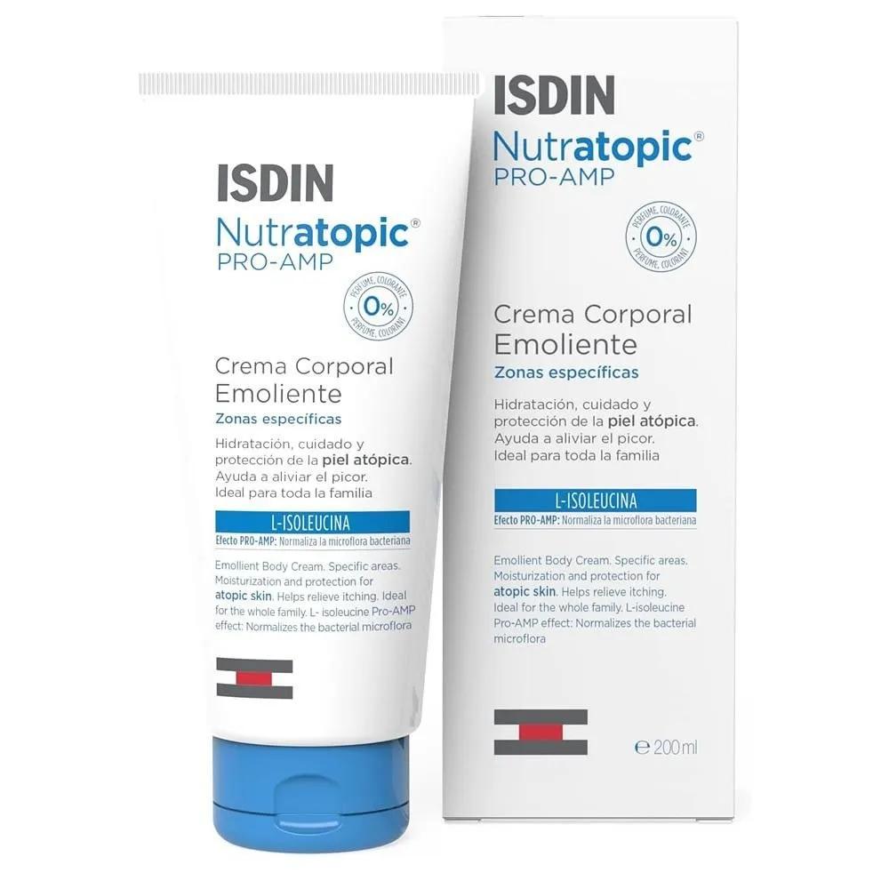 ISDIN Крем для тела 200 мл 1 упаковка Nutratopic ISDIN NutratopicPRO-AMP Смягчающий крем для тела (200 мл)