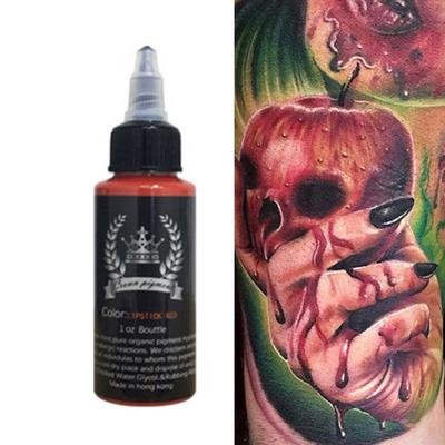 30 ml semipermanente natürliche pflanzliche Tattoo-Tinte, Pigment, Körperkunstfarbe, Make-up-Werkzeug
