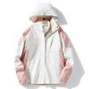 3-in-1 Waterproof Windproof Outdoor Jacket Men Women With Removable Fleece Liner Winter Hiking Climbing Coat