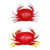 1/2Pcs Realistic ABS Crab Display Models Ornament For Home Decors And Window Showcases With Realistic Detail