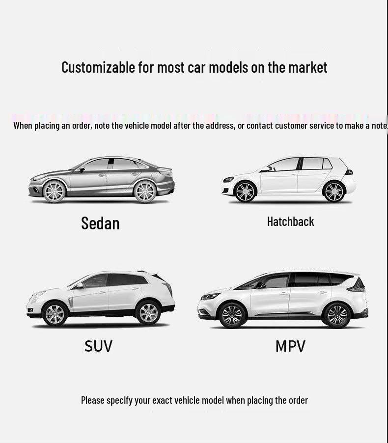 Universal All-Season Half Car Cover: Sunshade, Heat Insulation, Hail Protection, Dustproof, Sun Protection, Anti-Freeze, Anti-Rain, Thickened Design.
