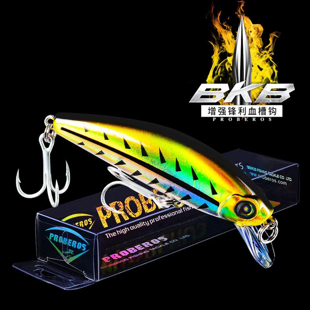Japan Design Tackle Crankbaits Fish Hooks Winter Fishing Minnow Lures Slowly Sinking Minnow Baits