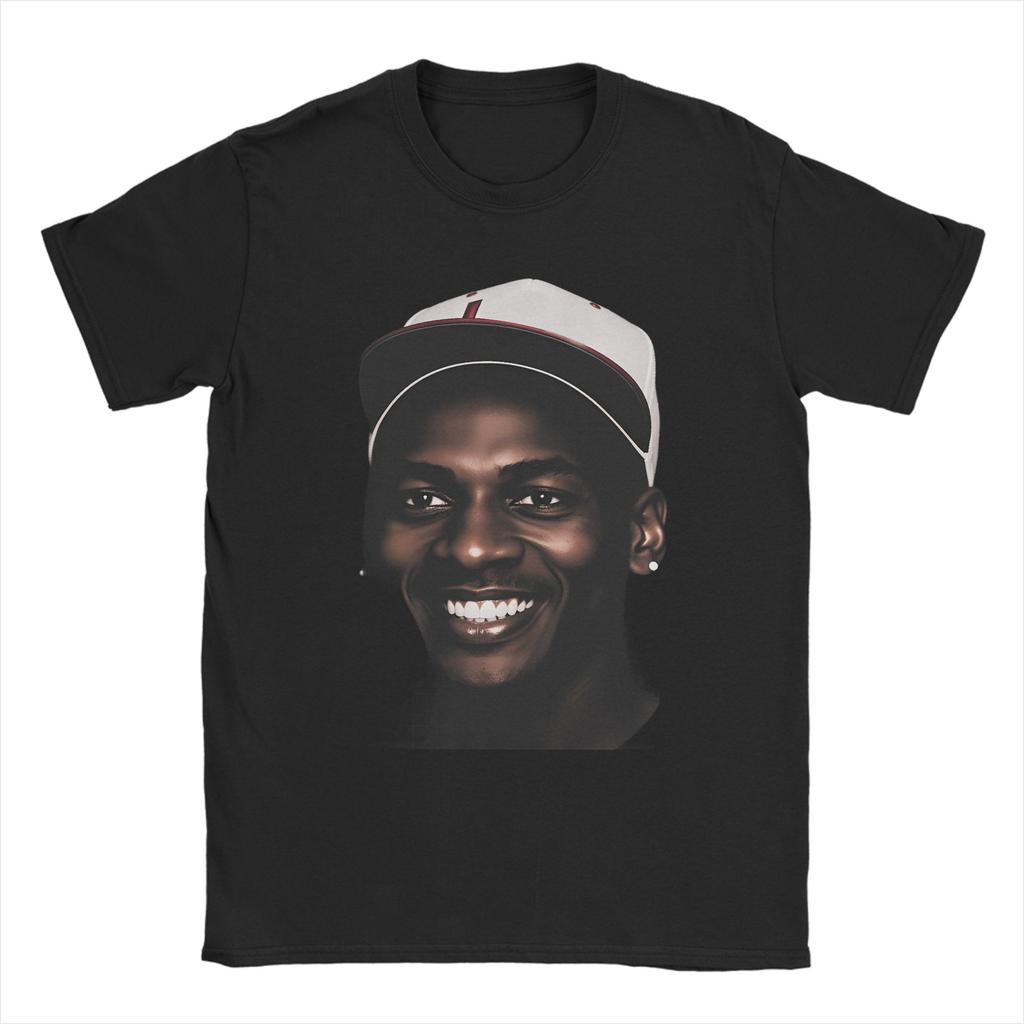 Basketball Graphic T-Shirt Men Funny 100% Cotton Tees Crewneck Short Sleeve T Shirt Printed Clothing