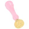Wax Stamp Kit Delicate Pattern Detachable 4 Vintage Stamp Heads Wax Stamp   Kit with Resin Handle for Invitation