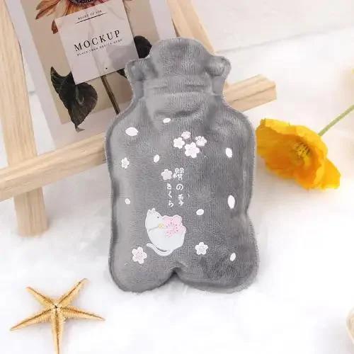 1Pc Lovely Cartoon Hand Po Warm Water Bottle Mini Hot Water Bottles Portable Hand Warmer Girls Pocket Hand Feet Hot Water Bags