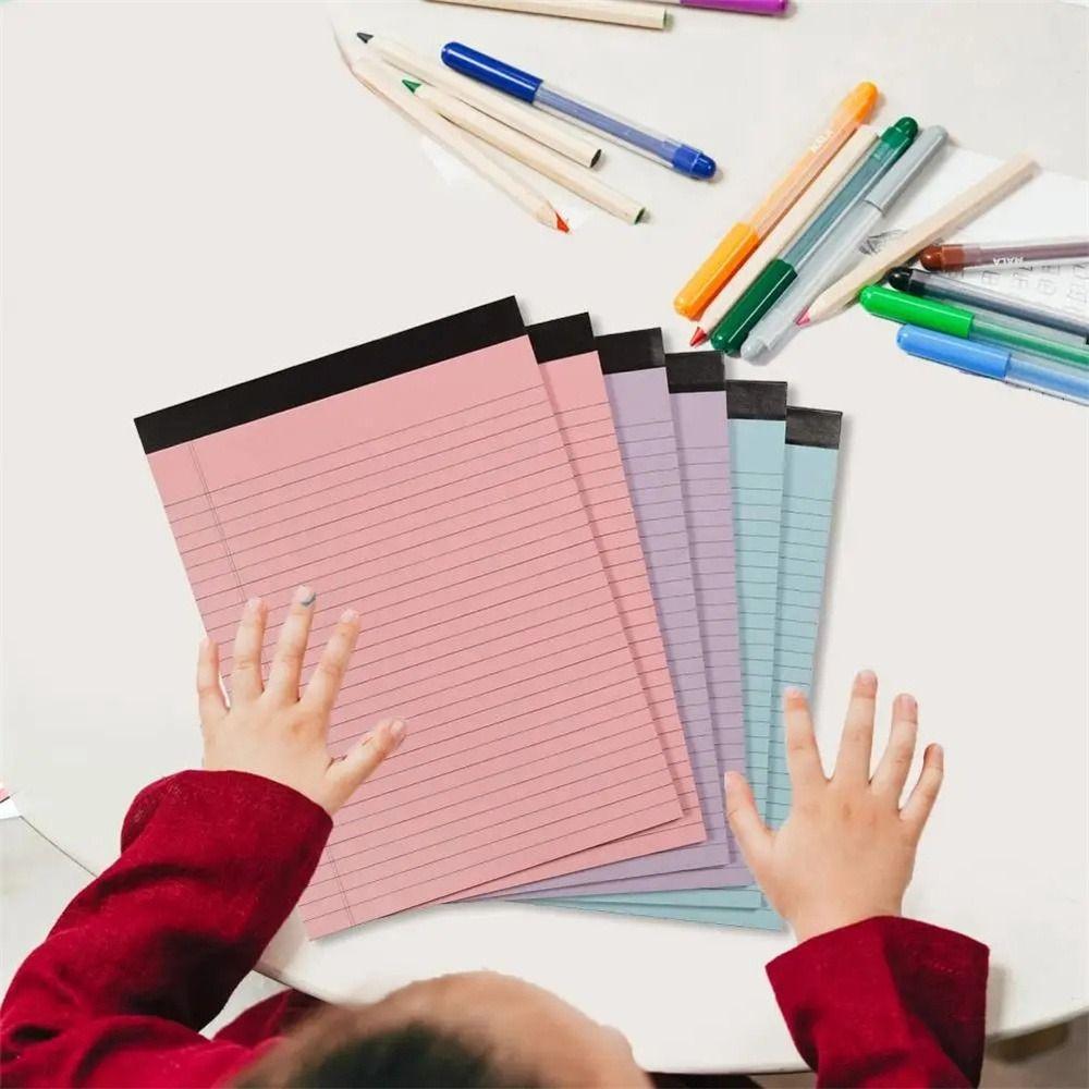 Tearable Legal Pad Ink-proof Lined Paper Memo Pad Writing Sheet Paper  Scribbling Book