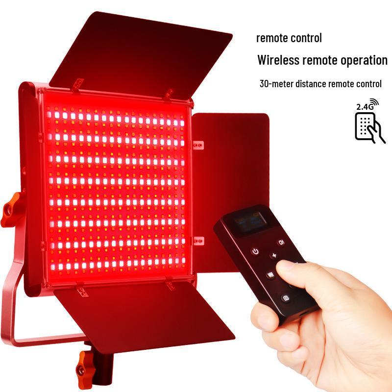 7VLOGLITE W480RGB Dimmable LED Studio Light for Portrait and Outdoor Photography