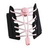 1 Set No Tie Shoelaces Elastic Heavy Duty Lock Adjustable Multi-colored Kids Adults