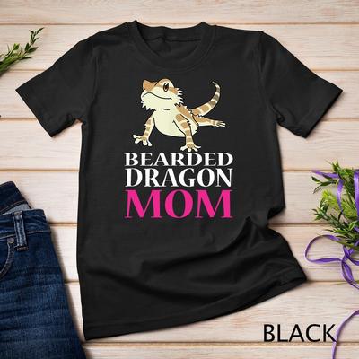 FUNNY BEARDED DRAGON MOM T-SHIRT Pet Owners Lizard Gift Unisex T-shirt