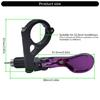 Aluminum Alloys Bike Dropper Post Remote Lever Bike Seats Tube Height Cable Adjustable Lever Easy to Installation