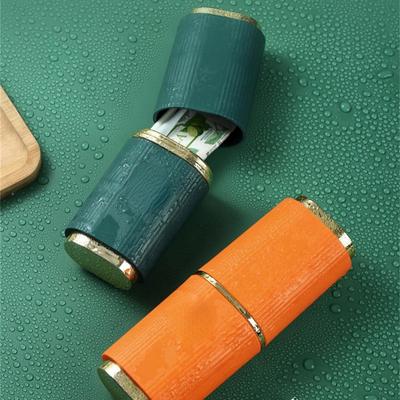 Suport pentru pastă de dinți pentru periuță de dinți Cutie de depozitare portabilă de călătorie pentru periuță de dinți Cutie de depozitare pentru casă Suport în aer liber Accesorii pentru baie