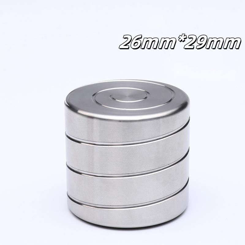 Giroscop Cilindric Rotativ Decompresie Desktop din Oțel Inoxidabil Cadou Fidget Birou Iluzie Optică Jucărie Fluidă pentru Degete