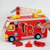 Children's Wooden Tool Kit Featuring Truck and Pretend Play Elements