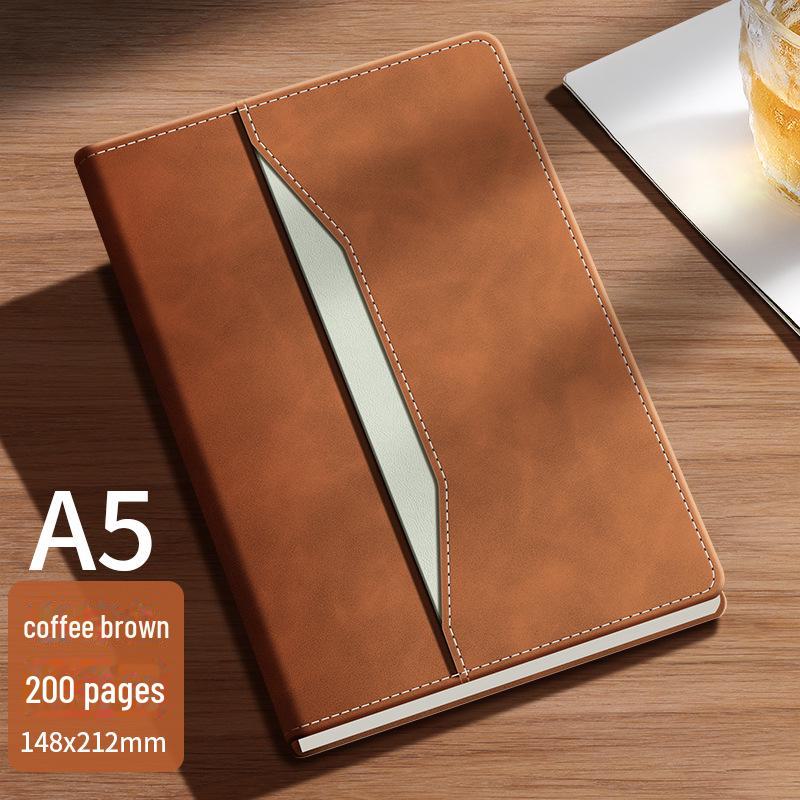 

Корпоративный дневник 2024 г.: Упрощенный офисный блокнот для совещаний и записей, эксклюзивная корпоративная версия