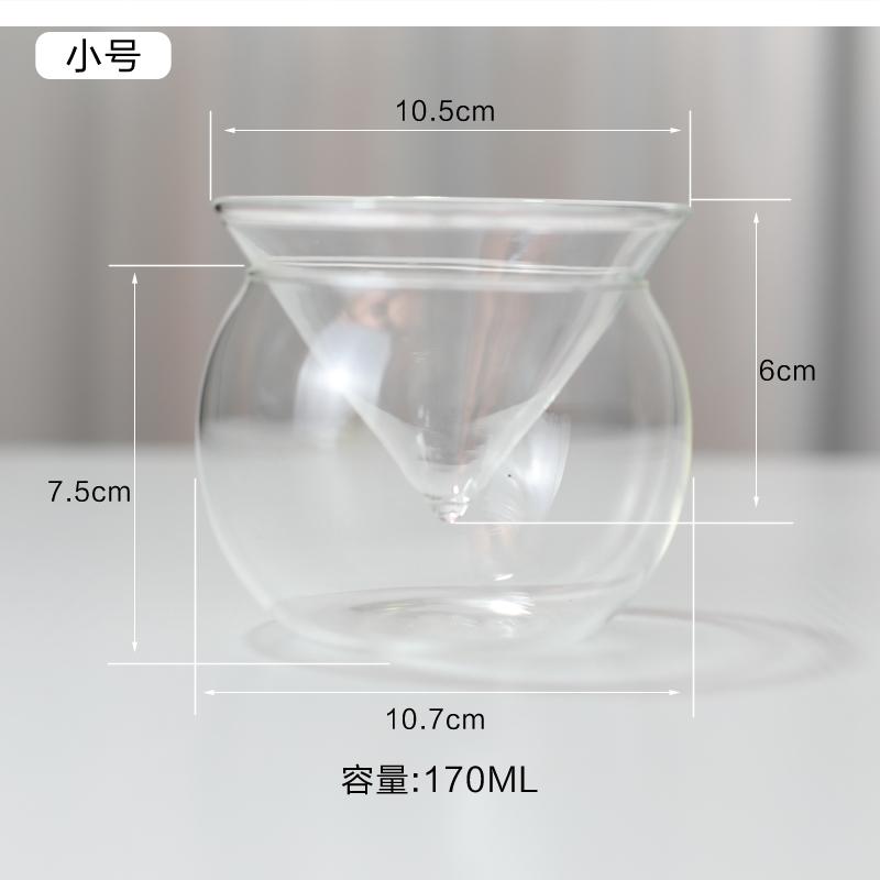 borosilicate glass dessert molecular cooking set artistic conception dish tableware